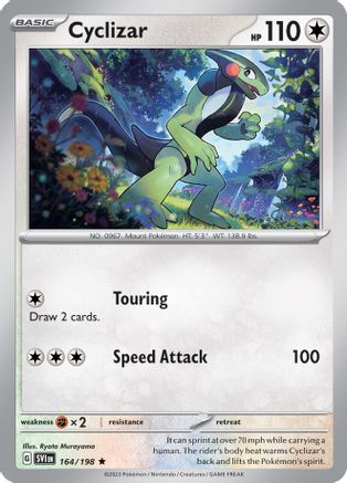 Cyclizar - 164/198 () [Misc: Deck Exclusives] Pokemon Single Pokémon