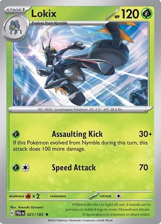 Lokix - 021/193 () [Misc: Deck Exclusives] Pokemon Single Pokémon