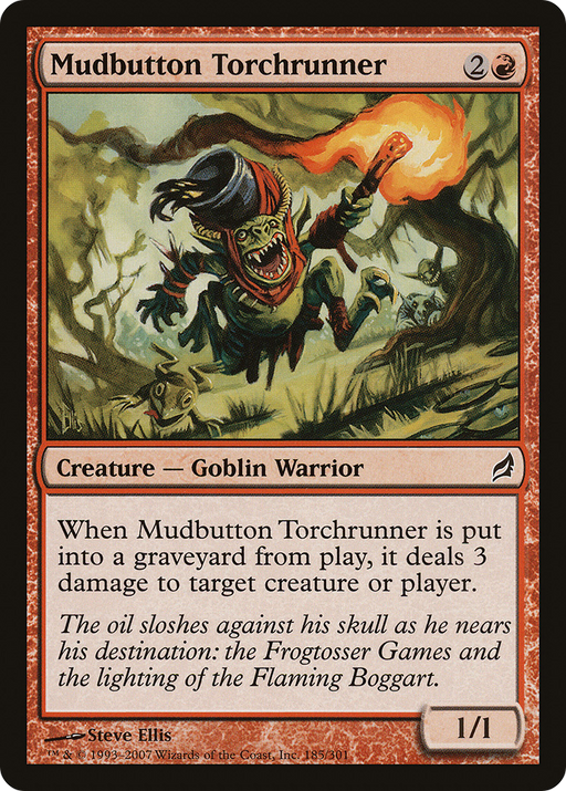 Mudbutton Torchrunner (LRW-185) [Lorwyn] MTG Single Wizards of the Coast