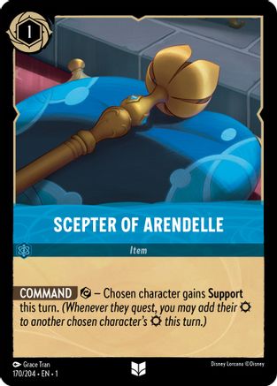 Scepter of Arendelle (170/204) [The First Chapter] Cold Foil Lorcana Single Disney