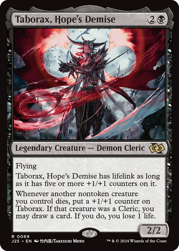 Taborax, Hope's Demise (Anime) (J25-069) [Foundations Jumpstart] MTG Single Wizards of the Coast