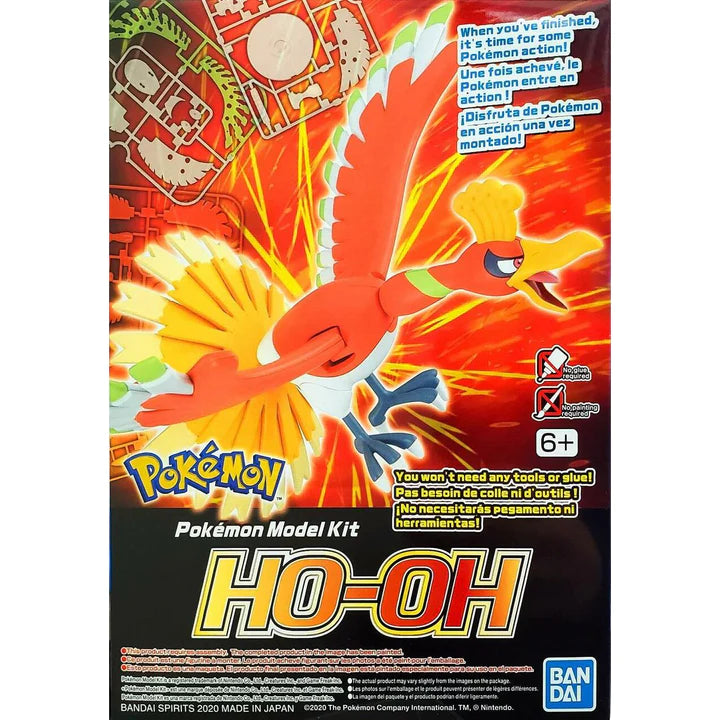 Bandai Spirits: Pokémon Model Kit Quick! Ho-Oh Toys & Plushes Bandai   