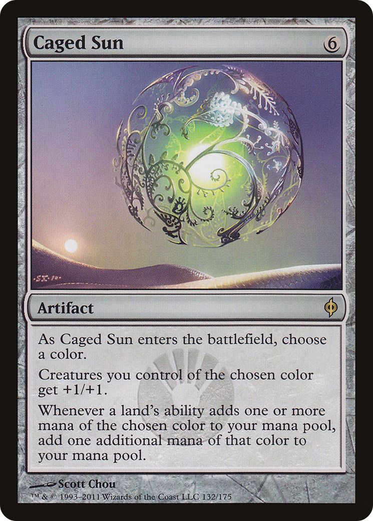 Caged Sun [New Phyrexia] MTG Single Magic: The Gathering