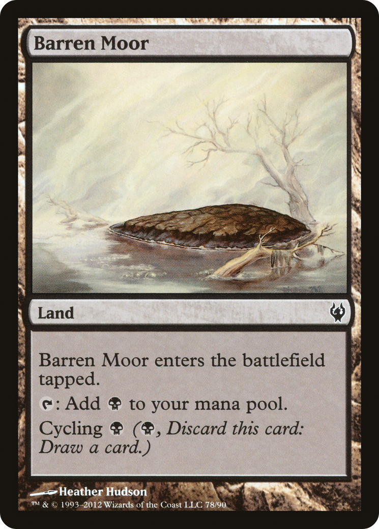 Barren Moor (DDJ-078) [Misc] Duel Decks: Izzet vs. Golgari MTG Single Wizards of the Coast