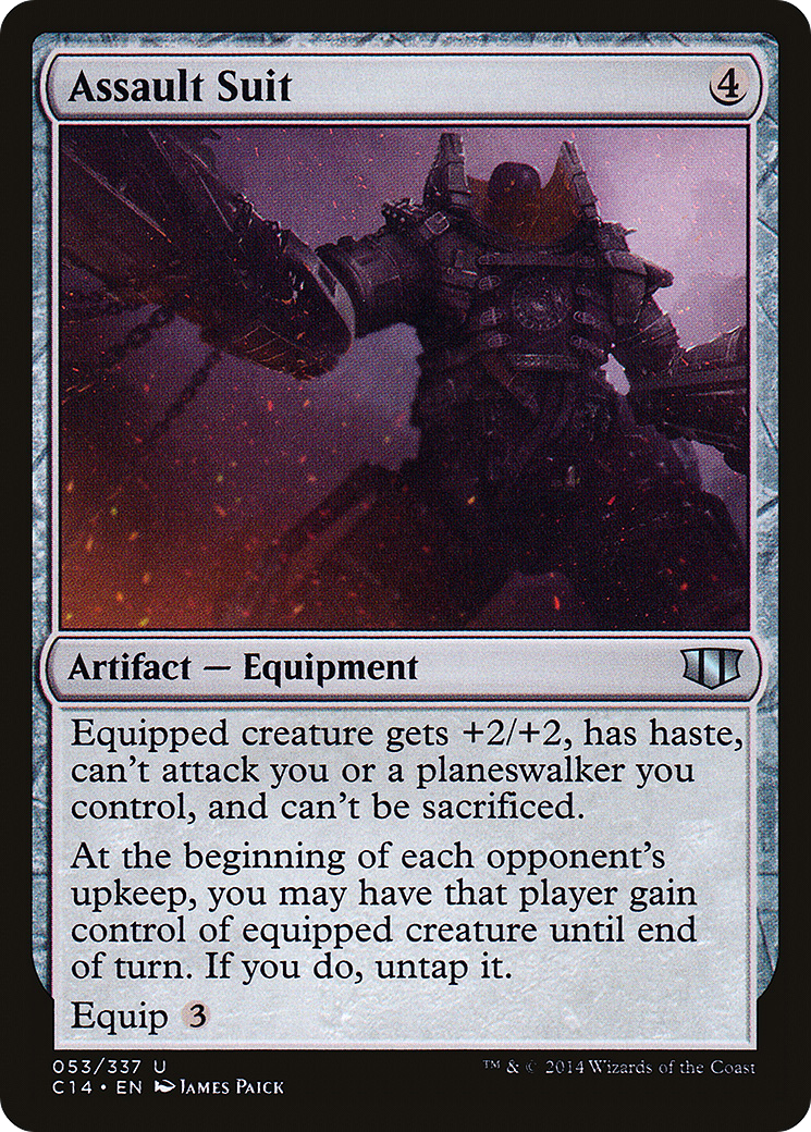 Assault Suit (C14-053) [Commander 2014] MTG Single Wizards of the Coast