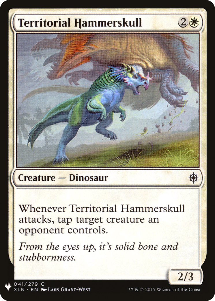 Territorial Hammerskull (LIST-XLN-41) [Mystery Booster] The List MTG Single Wizards of the Coast