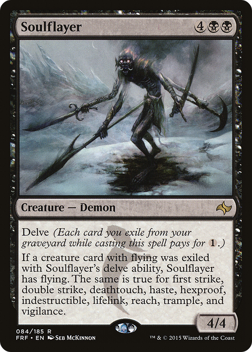 Soulflayer (FRF-084) [Fate Reforged] MTG Single Wizards of the Coast