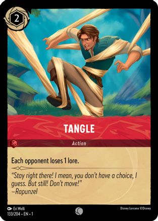 Tangle (133/204) [The First Chapter] Lorcana Single Disney