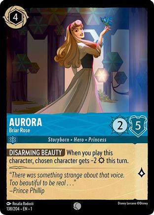 Aurora - Briar Rose (138/204) [The First Chapter] Lorcana Single Disney