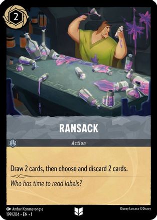 Ransack (199/204) [The First Chapter] Lorcana Single Disney