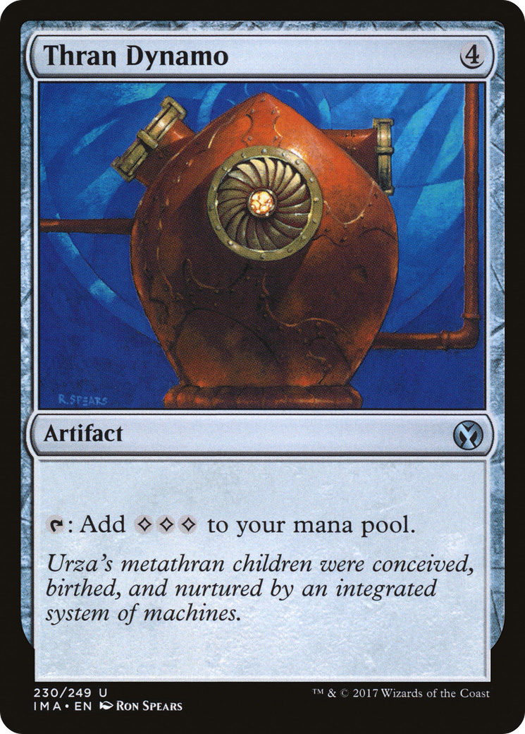 Thran Dynamo (IMA-230) [Iconic Masters] Foil MTG Single Wizards of the Coast