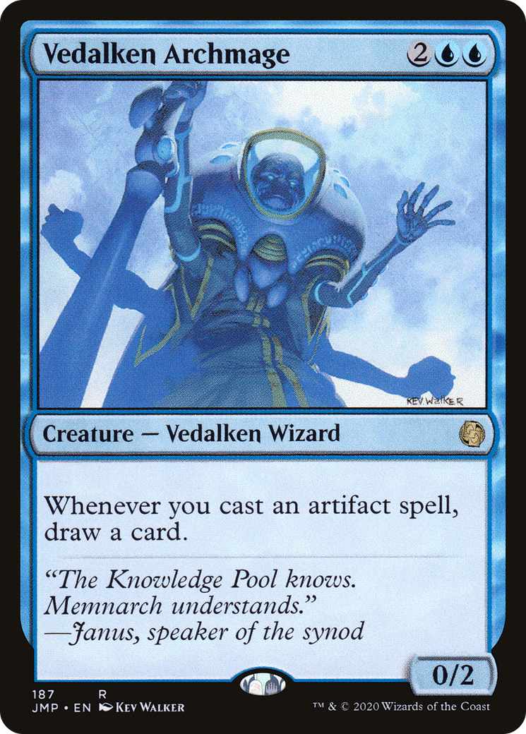 Vedalken Archmage (JMP-187) [Jumpstart] MTG Single Wizards of the Coast