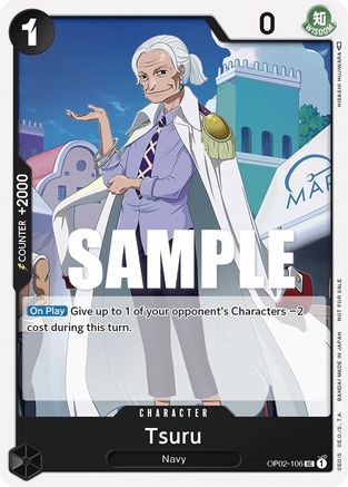 Tsuru (Event Pack Vol. 2) (OP02-106) [One Piece Promotion Cards] One Piece Single Bandai