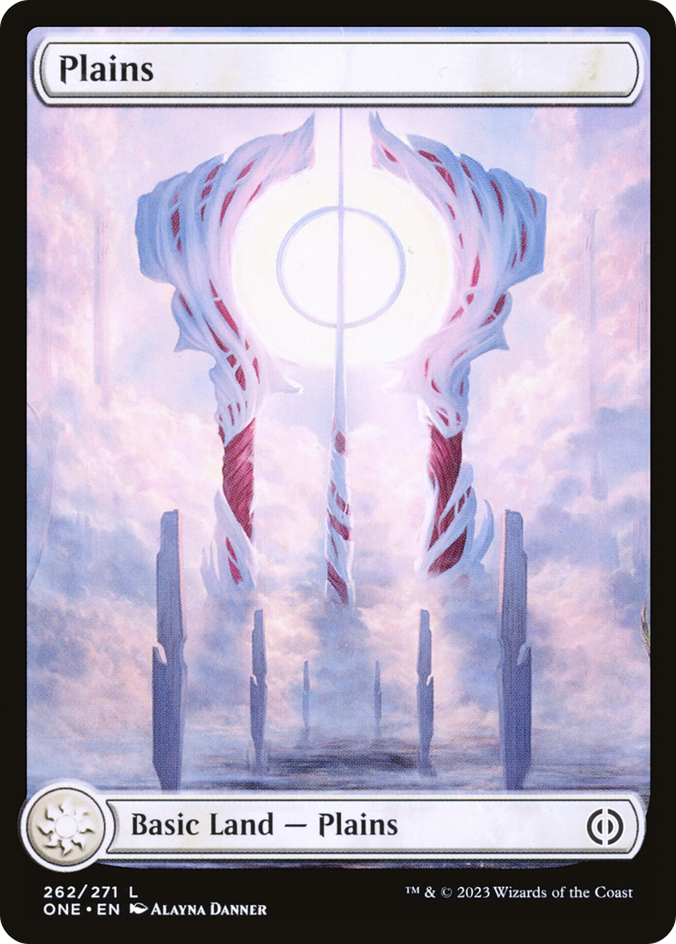 Plains (ONE-262) [Phyrexia: All Will Be One] Foil MTG Single Wizards of the Coast