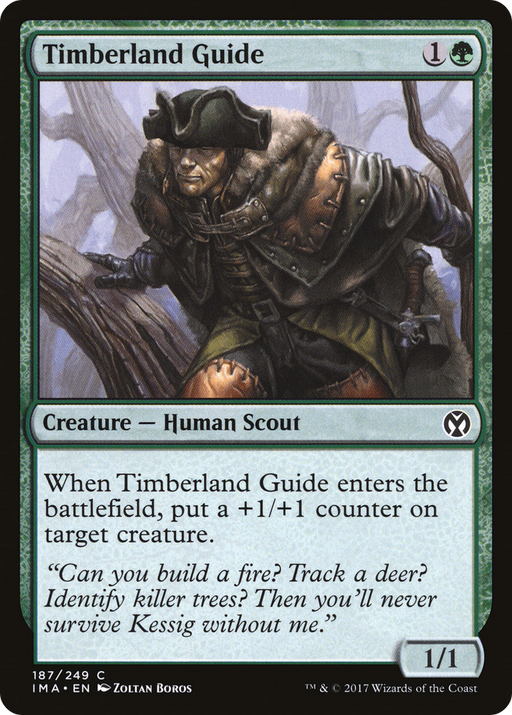 Timberland Guide (IMA-187) [Iconic Masters] Foil MTG Single Wizards of the Coast