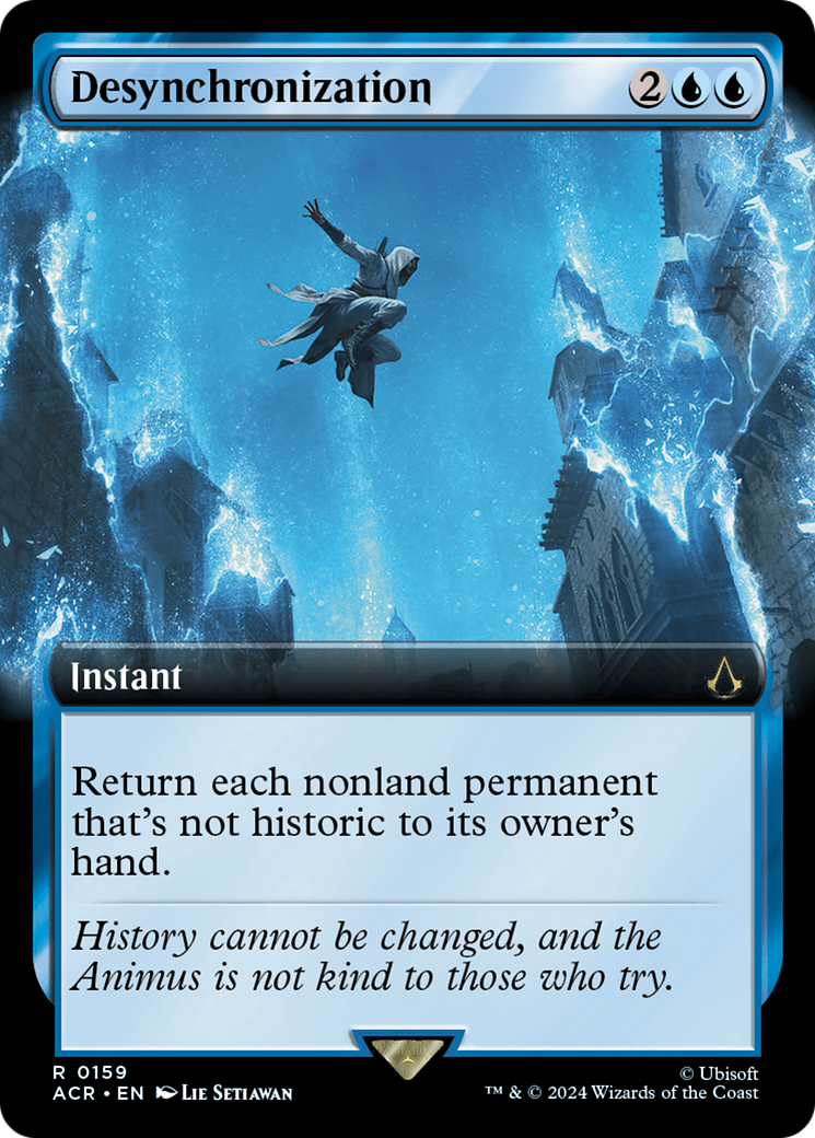 Desynchronization (ACR-159) [Assassin's Creed] (Extended Art) MTG Single Wizards of the Coast