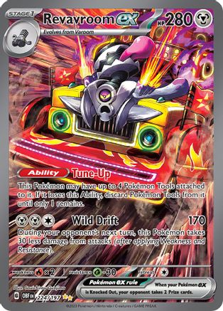 Revavroom ex - 224/197 Holofoil [SV: Obsidian Flames] Pokemon Single Pokémon