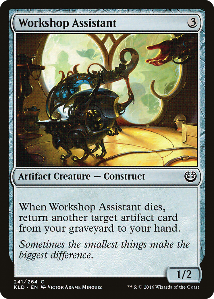 Workshop Assistant (KLD-241) [Kaladesh] MTG Single Wizards of the Coast