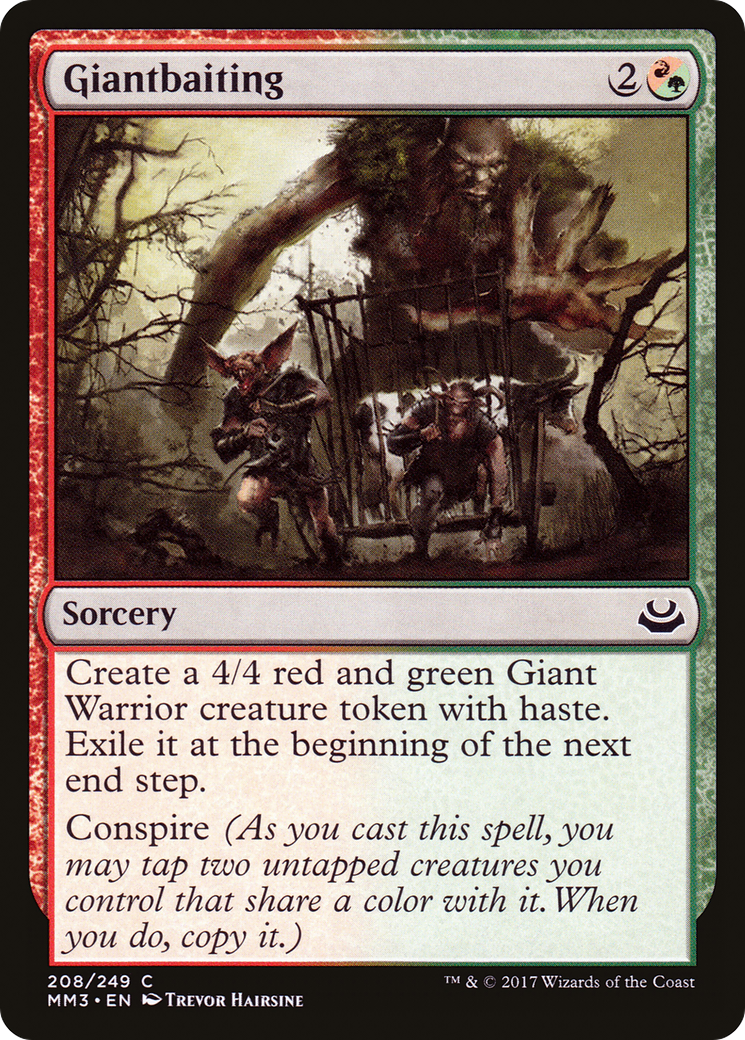 Giantbaiting (MM3-208) [Modern Masters 2017] Foil MTG Single Modern Masters 2017