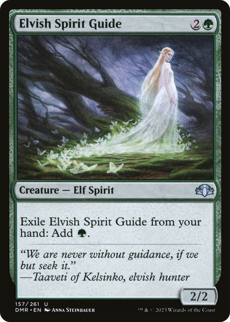 Elvish Spirit Guide (DMR-157) [Dominaria Remastered] MTG Single Wizards of the Coast
