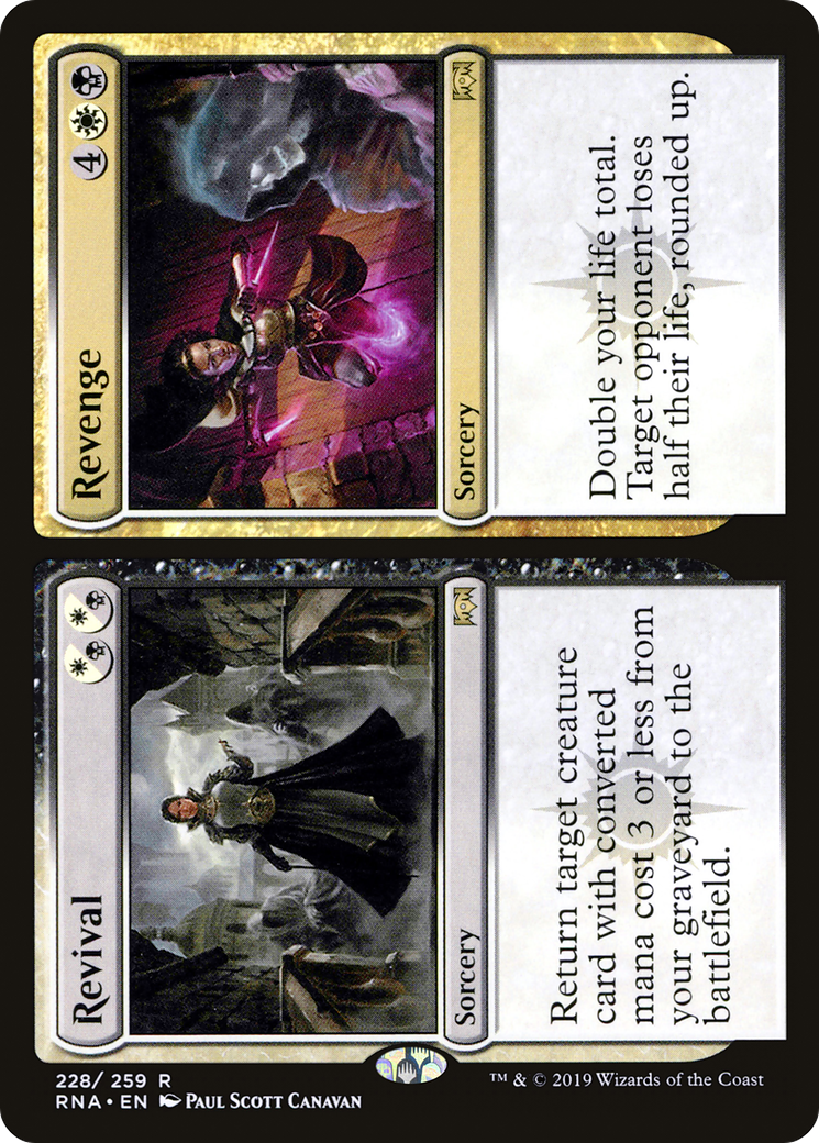 Revival // Revenge (RNA-228) [Ravnica Allegiance] MTG Single Wizards of the Coast