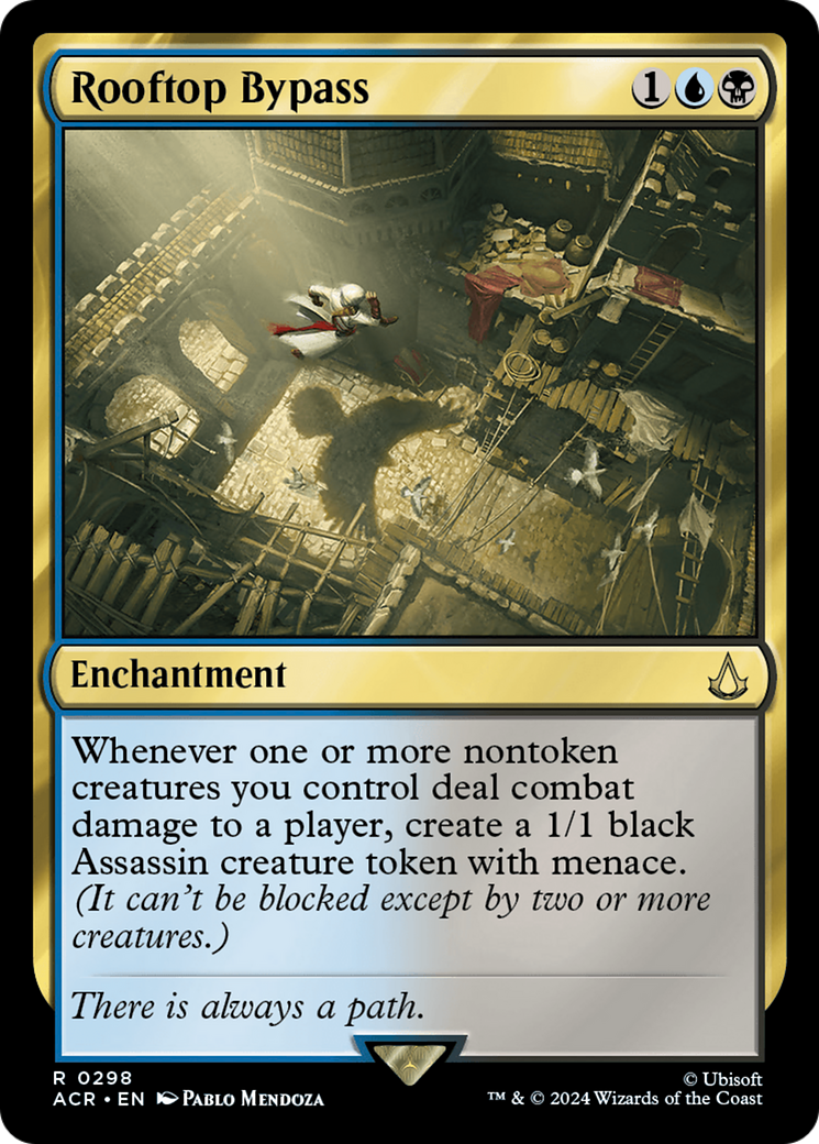 Rooftop Bypass (ACR-298) [Assassin's Creed] MTG Single Wizards of the Coast