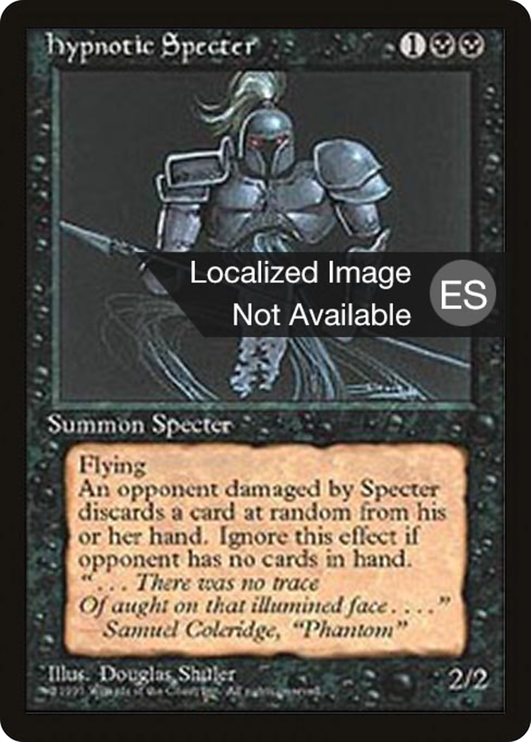 Hypnotic Specter (4BB-026) [Fourth Edition Foreign Black Border] MTG Single Wizards of the Coast