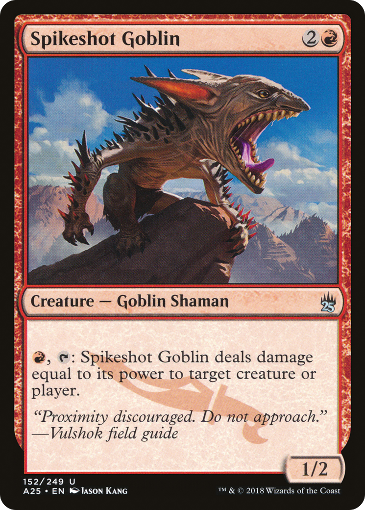 Spikeshot Goblin (A25-152) [Masters 25] MTG Single Wizards of the Coast