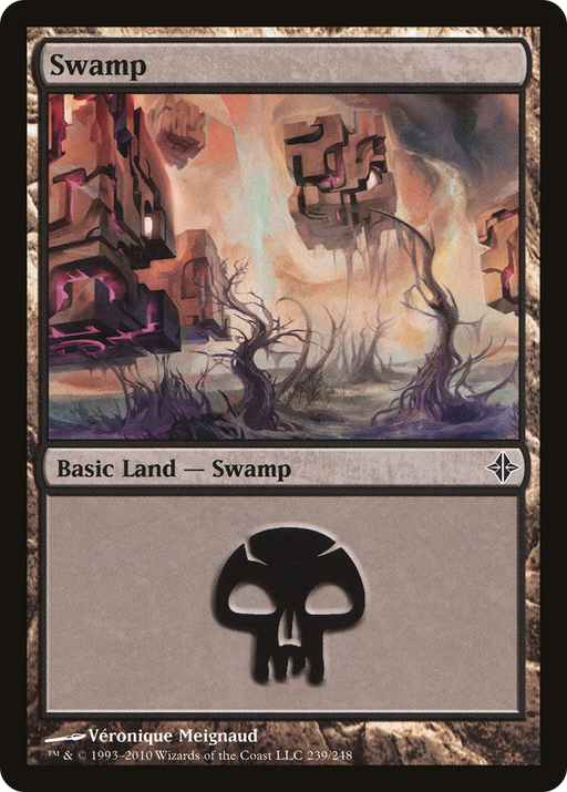 Swamp (ROE-239) [Rise of the Eldrazi] MTG Single Wizards of the Coast