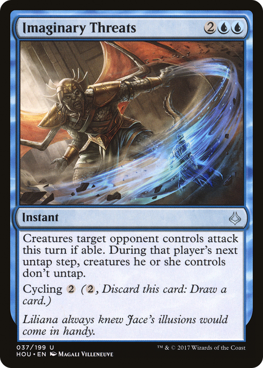 Imaginary Threats (HOU-037) [Hour of Devastation] MTG Single Wizards of the Coast