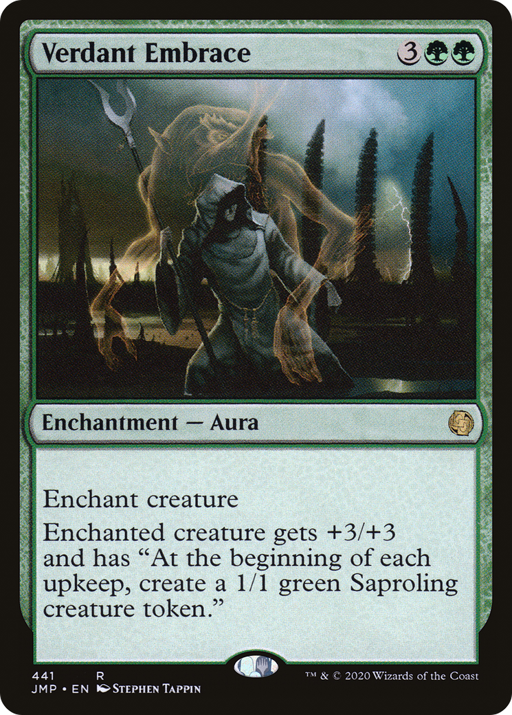Verdant Embrace (JMP-441) [Jumpstart] MTG Single Wizards of the Coast