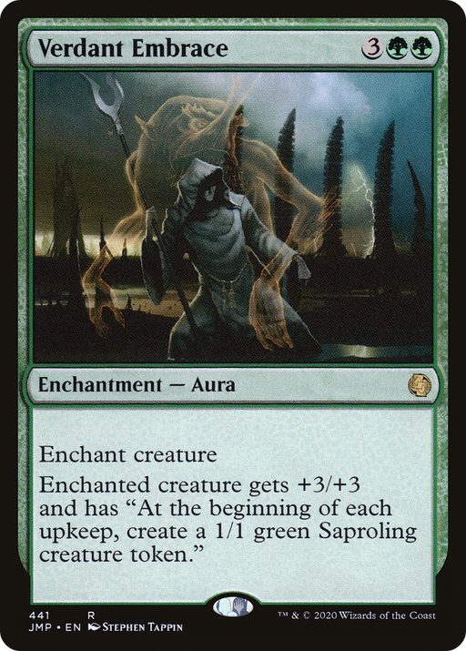 Verdant Embrace (JMP-441) [Jumpstart] MTG Single Wizards of the Coast