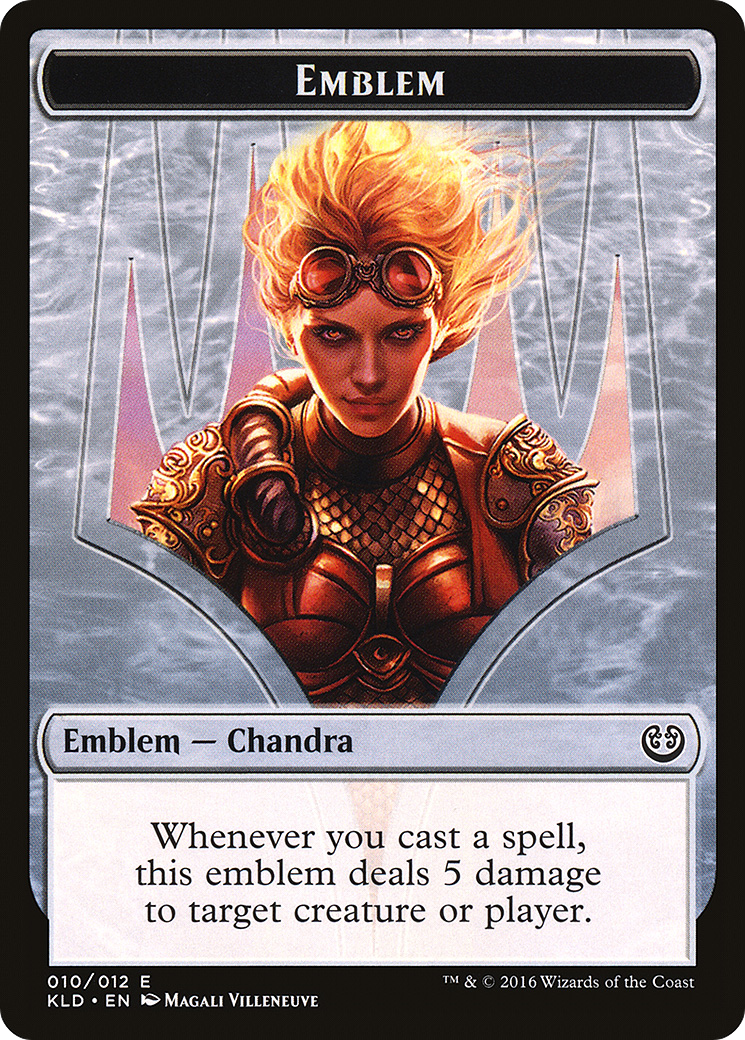 Emblem - Chandra, Torch of Defiance (KLD-010) [Tokens] Kaladesh Tokens MTG Single Wizards of the Coast