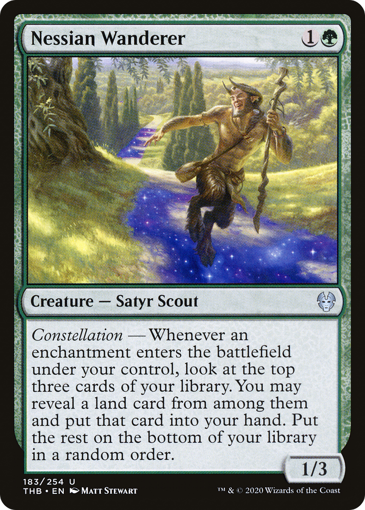 Nessian Wanderer (THB-183) [Theros Beyond Death] Foil MTG Single Wizards of the Coast