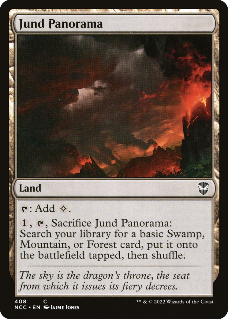 Jund Panorama (NCC-408) [New Capenna Commander] MTG Single Wizards of the Coast