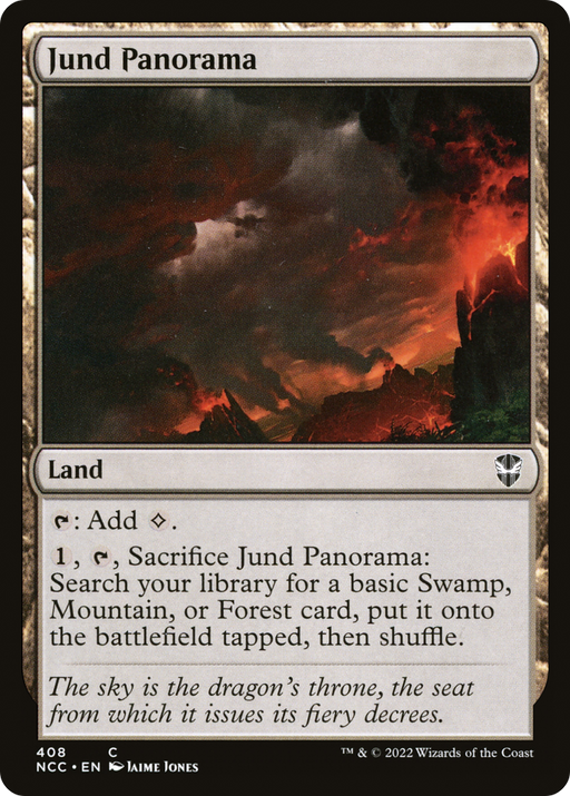 Jund Panorama (NCC-408) [New Capenna Commander] MTG Single Wizards of the Coast