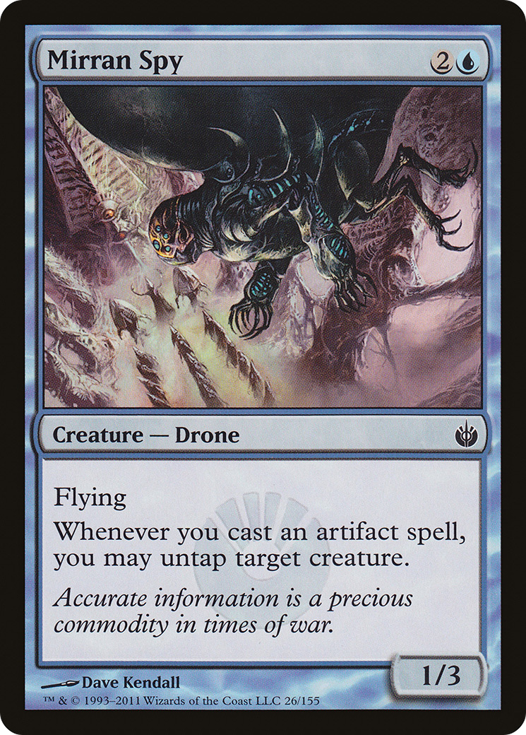 Mirran Spy (MBS-026) [Mirrodin Besieged] MTG Single Wizards of the Coast