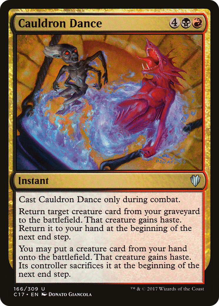 Cauldron Dance (C17-166) [Commander 2017] MTG Single Wizards of the Coast