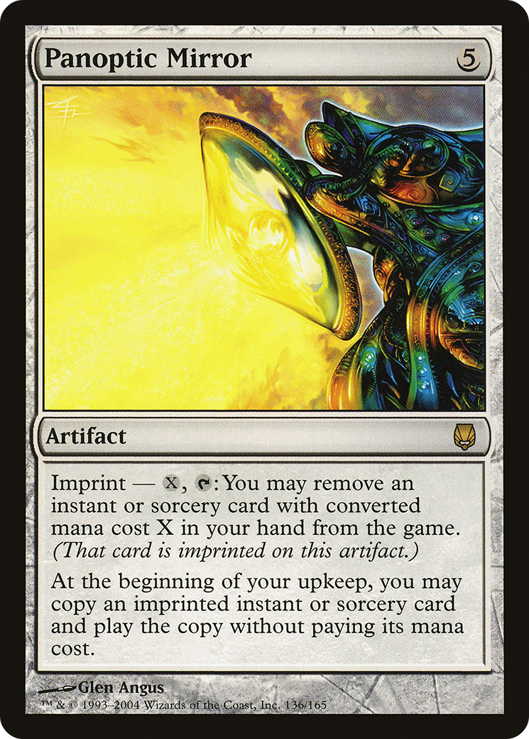 Panoptic Mirror (DST-136) [Darksteel] MTG Single Wizards of the Coast