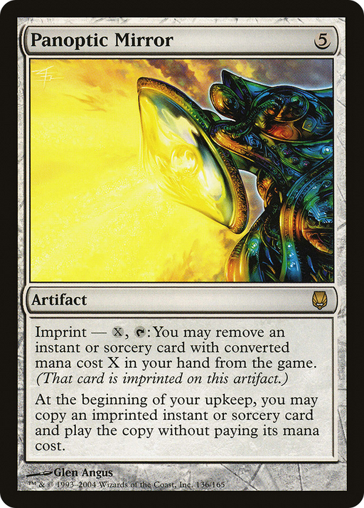 Panoptic Mirror (DST-136) [Darksteel] MTG Single Wizards of the Coast