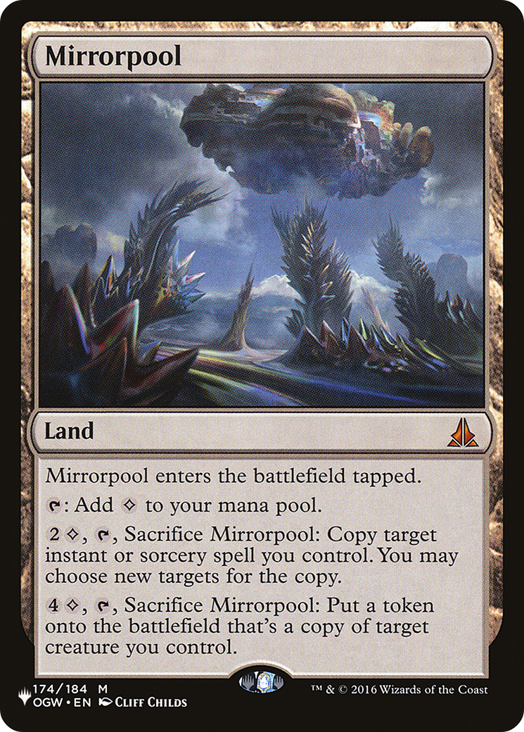 Mirrorpool (LIST-OGW-174) [Mystery Booster] The List MTG Single Wizards of the Coast
