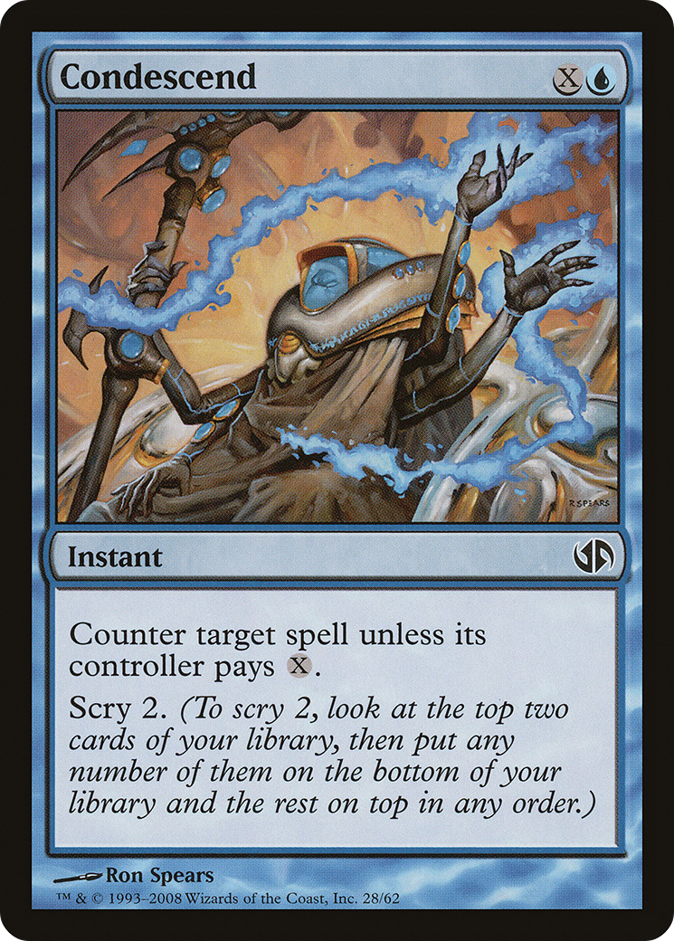 Condescend (DD2-028) [Misc] Duel Decks: Jace vs. Chandra MTG Single Wizards of the Coast