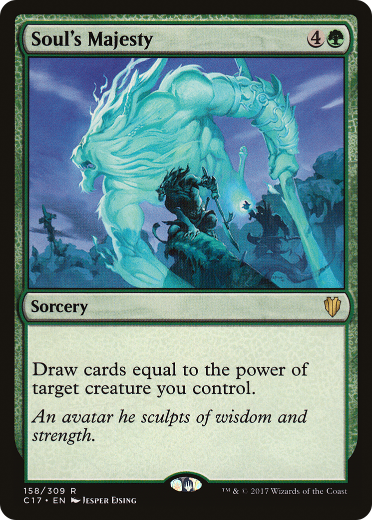 Soul's Majesty (C17-158) [Commander 2017] MTG Single Wizards of the Coast