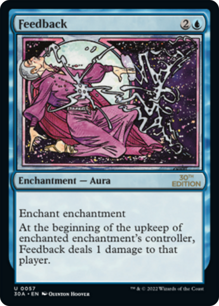 Feedback (30A-057) [30th Anniversary Edition] MTG Single Wizards of the Coast