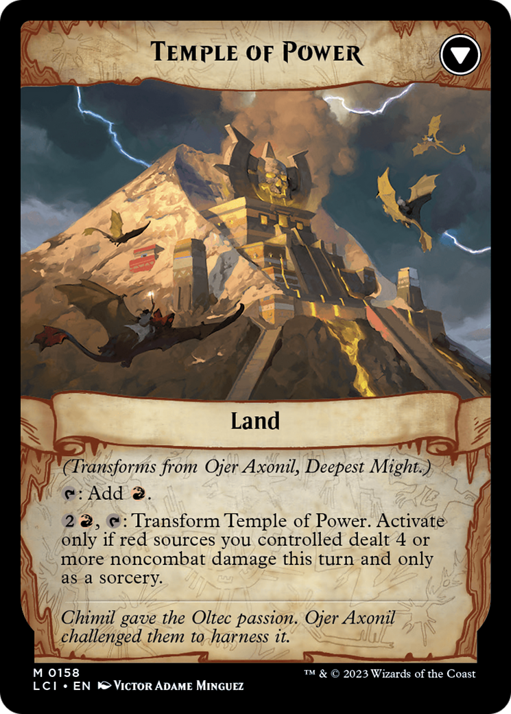 Ojer Axonil, Deepest Might (LCI-158) [The Lost Caverns of Ixalan] Foil MTG Single Wizards of the Coast