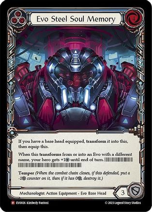 Evo Steel Soul Memory [EVO026] (Bright Lights) Flesh And Blood Single Flesh And Blood   
