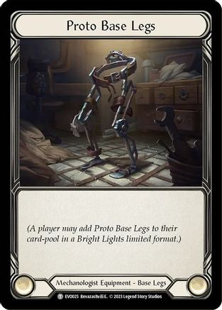Proto Base Legs [EVO025] (Bright Lights) Flesh And Blood Single Flesh And Blood   