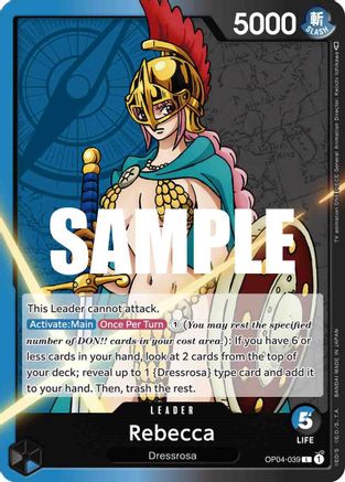 Rebecca (039) (OP04-039) [Kingdoms of Intrigue] One Piece Single Bandai
