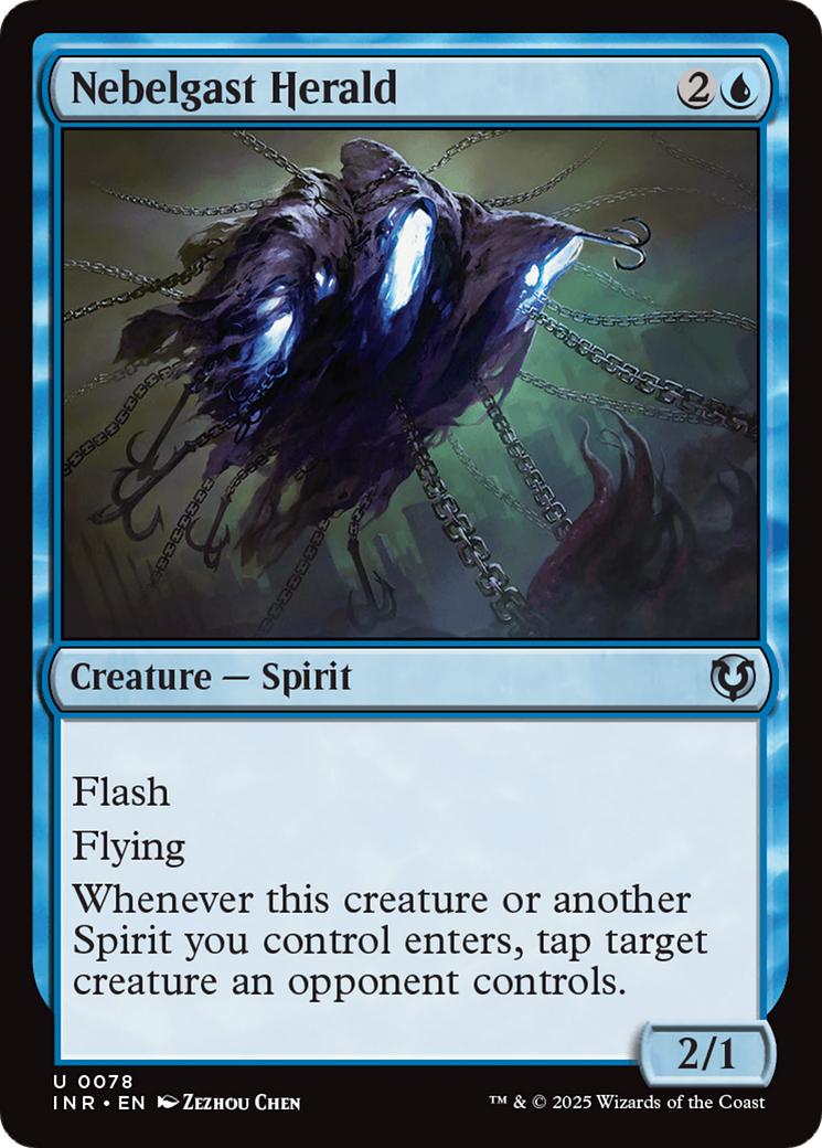 Nebelgast Herald (INR-078) [Innistrad Remastered] Foil MTG Single Wizards of the Coast