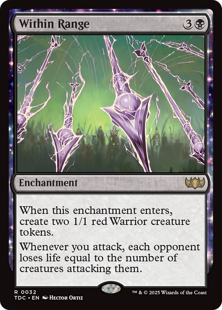 Within Range (TDC-032) [Commander: Tarkir: Dragonstorm]: MTG Single Wizards of the Coast